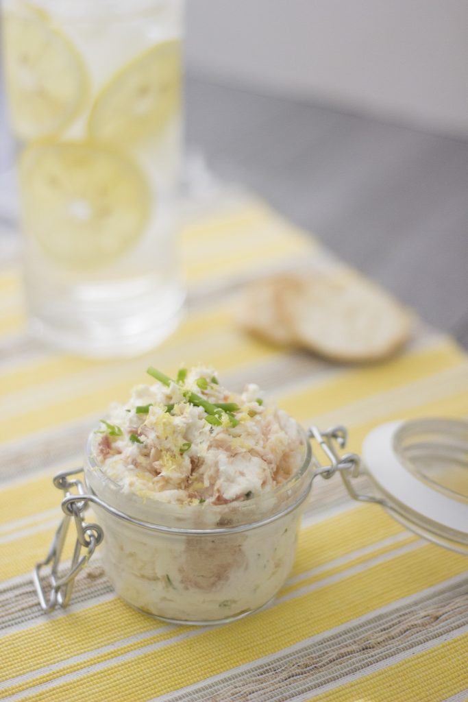Lemon Infused Smoked Trout Spread